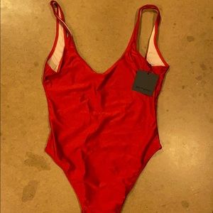 Brand New Viral Red One Piece